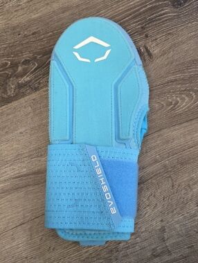Baseball Blue Evoshield Protective Gear For Hand-Mit